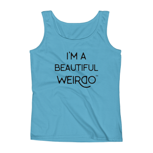 I'M A BEAUTIFUL WEIRDO TANK